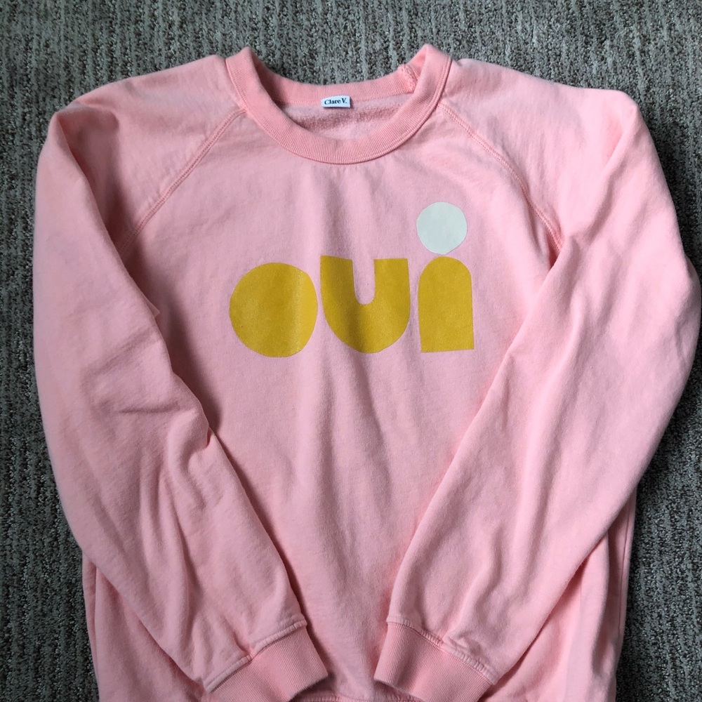 Clare V Oui sweatshirt - size small